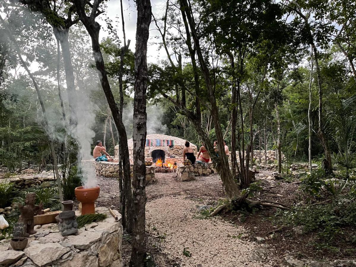 Hotel Glamping Bunga Lotus Tulum Exterior foto
